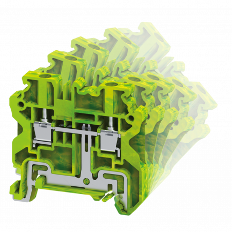 Yellow/ Green CYG4 Terminal Block