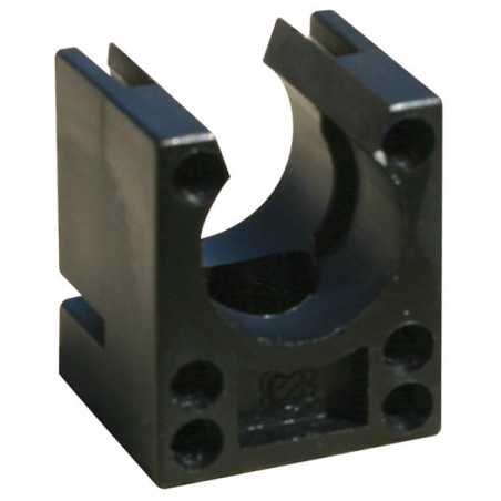 Clamping clip for 50 corrugated tube