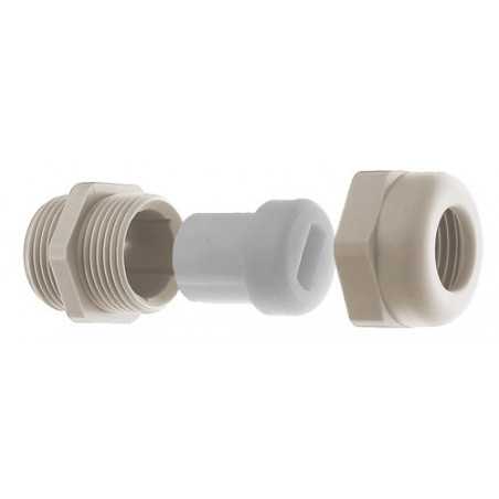 Cable Gland for Rounded, 5 x 17 Industrial Flat Cable - Polyamide, M25x1.5