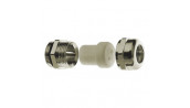 Cable Gland Multi-Conductor, Nickel Plated Brass, M20x1.5, 3 x 4 mm holes