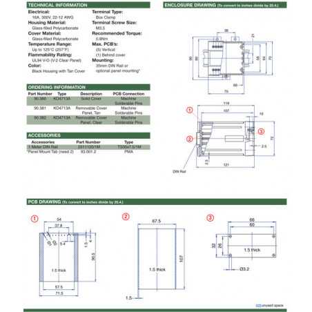 KO4700 Series 22 Terminal - Screw Clamp