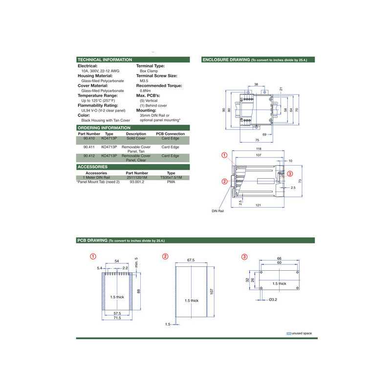 KO4700 Series 22 Terminal - Screw Clamp