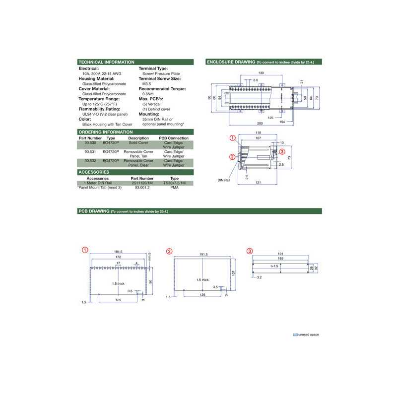 KO4700 Series 42 Terminal - Screw Clamp