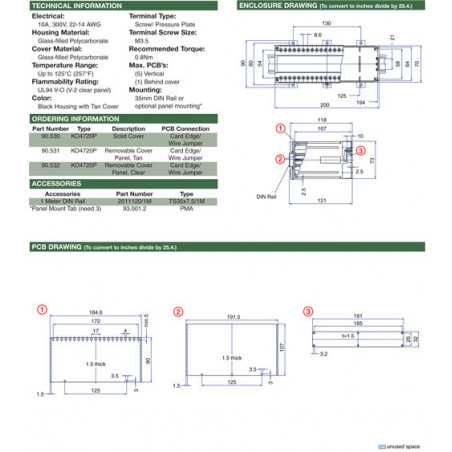 KO4700 Series 42 Terminal - Screw Clamp