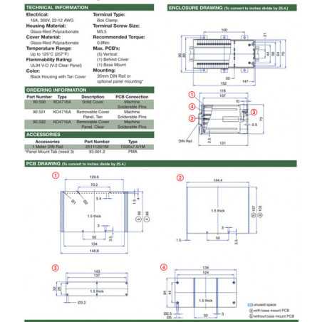 KO4700 Series 50 Terminal - Screw Clamp