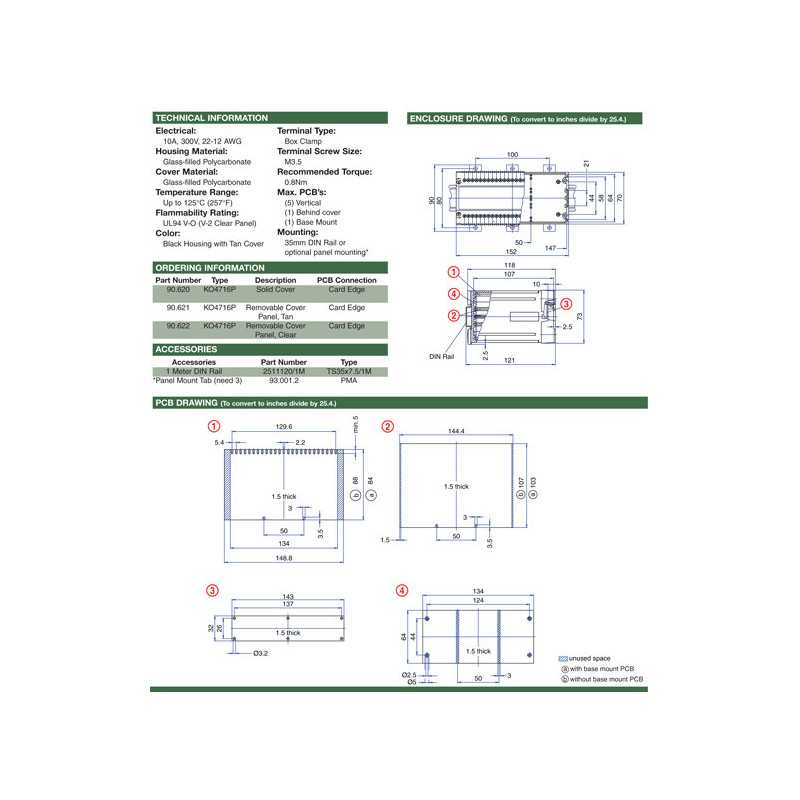 KO4700 Series 50 Terminal - Screw Clamp