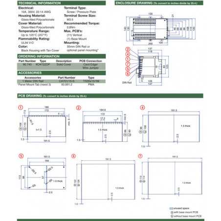 KO4700 Series 84 Terminal - Screw Clamp