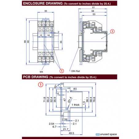 KU4000 Series 16 Terminal - Screw Clamp