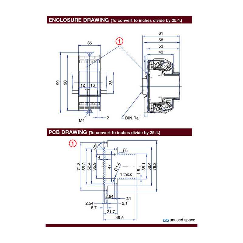 KU4000 Series 16 Terminal - Spring Clamp