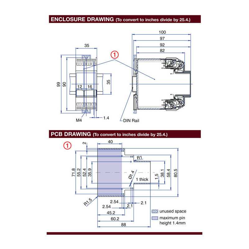 KU4000 Series 16 Terminal - Spring Clamp