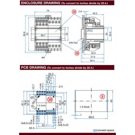KU4000 Series 24 Terminal - Screw Clamp
