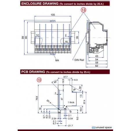 KU4000 Series 24 Terminal - Screw Clamp