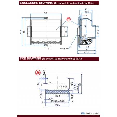 KU4000 Series 24 Terminal - Spring Clamp
