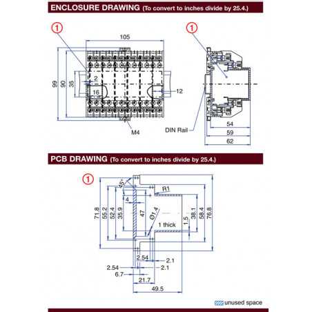 KU4000 Series 48 Terminal - Screw Clamp