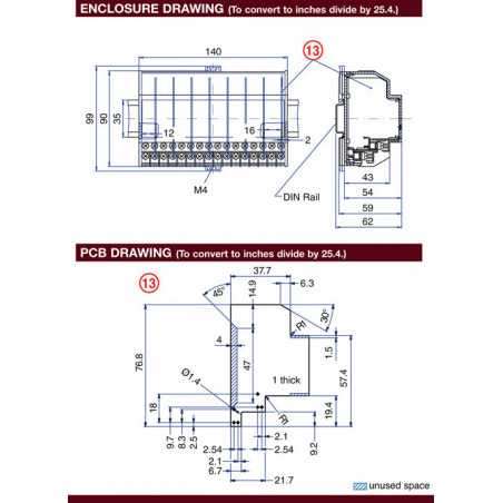 KU4000 Series 32 Terminal - Screw Clamp