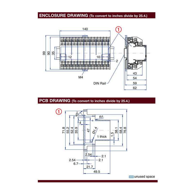 KU4000 Series 64 Terminal - Screw Clamp