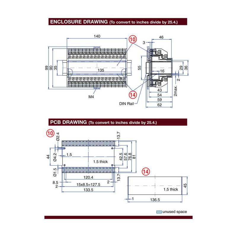 KU4000 Series 64 Terminal - Screw Clamp