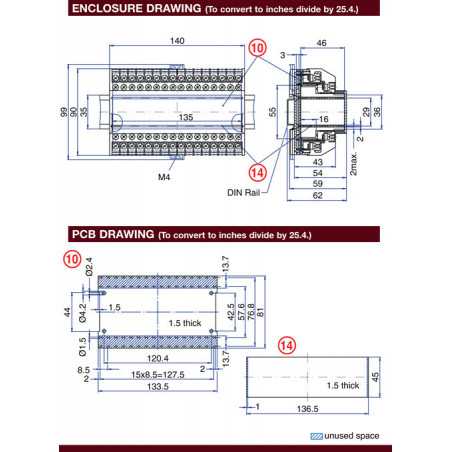 KU4000 Series 64 Terminal - Screw Clamp