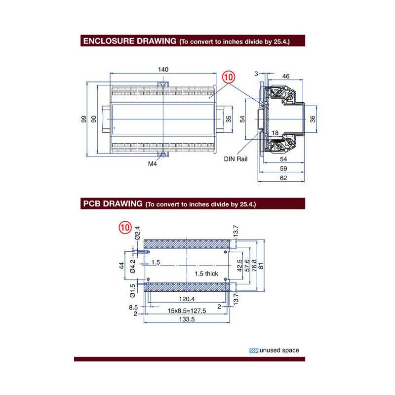 KU4000 Series 64 Terminal - Spring Clamp