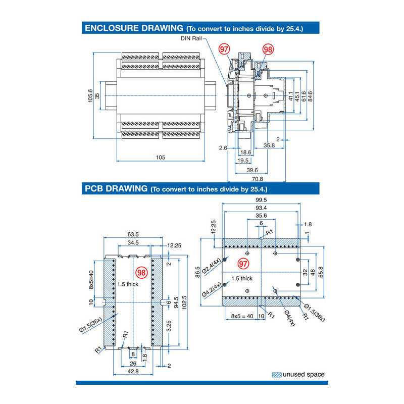 KU4100 Series 72 Terminal - Screw Clamp