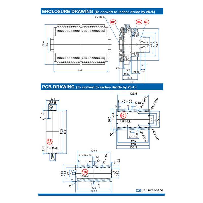 KU4100 Series 96 Terminal - Screw Clamp