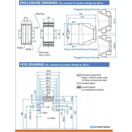 KO4300 Series 32 Terminal - Screw Clamp