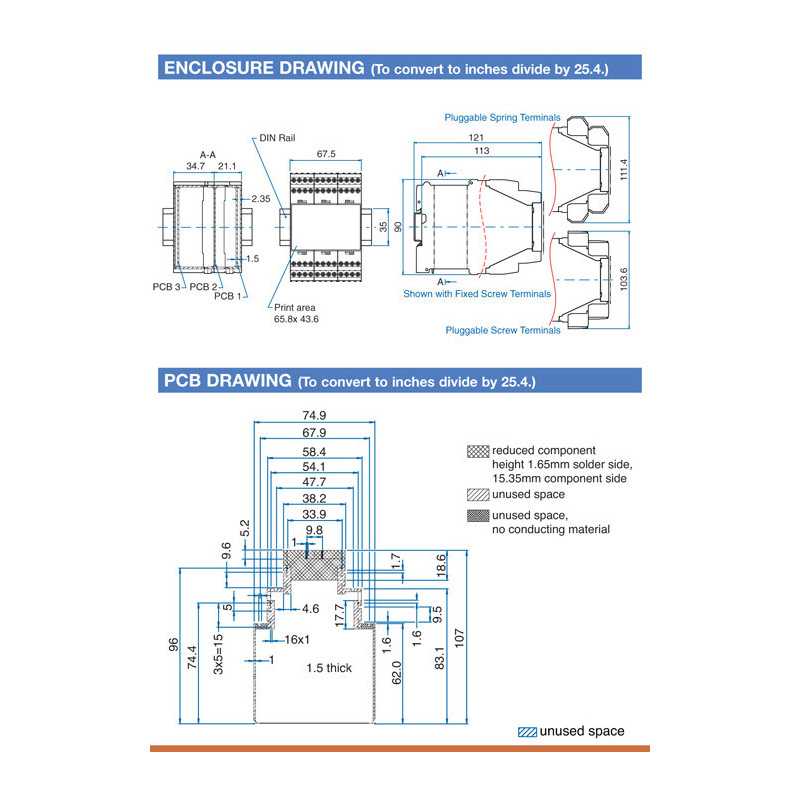 KO4300 Series 48 Terminal - Screw Clamp