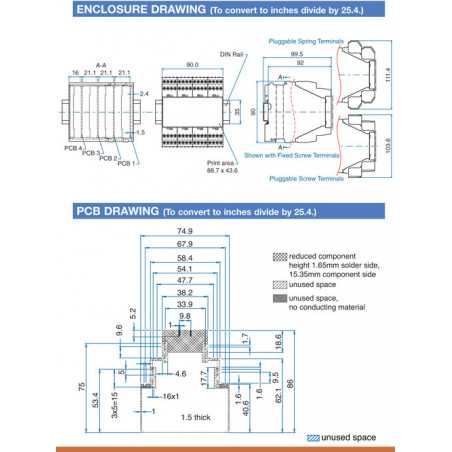 KO4300 Series 64 Terminal - Spring Clamp