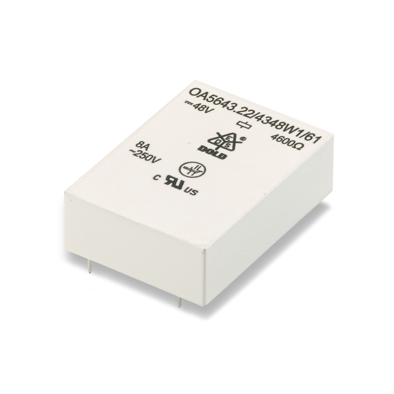 56.OA43.0621C - Safety Relay : OA 5643 : 8A : 6V : 2 NO - 1 NC