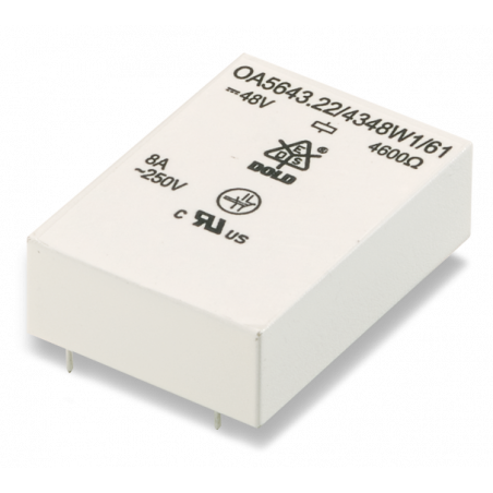 56.OA43.0621C - Safety Relay : OA 5643 : 8A : 6V : 2 NO - 1 NC