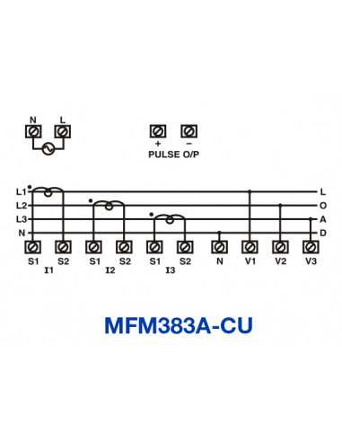 MFM383A-CU, Multi-Function Meter