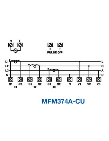 MFM374-CU, Multi-Function Meter