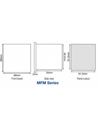 MFM374-CU, Multi-Function Meter