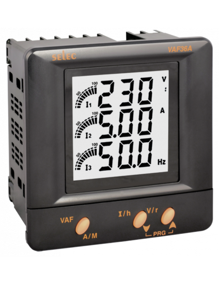 VAF36A-110V-CU, Volt-Ampere-Frequency Meters