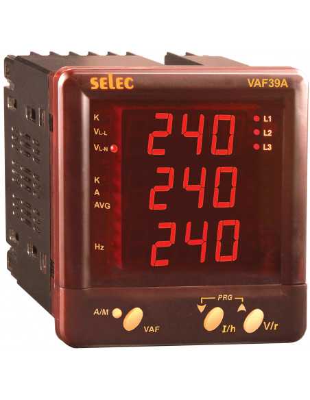 VAF39A-110V-CU, Volt-Ampere-Frequency Meters