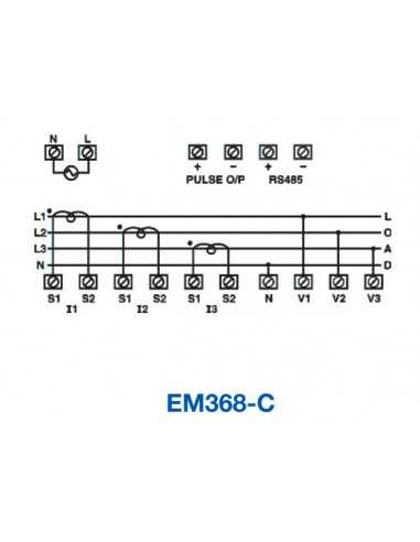EM368-C-CU, Energy Meters