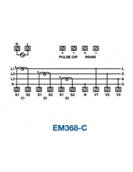 EM368-C-CU, Energy Meters
