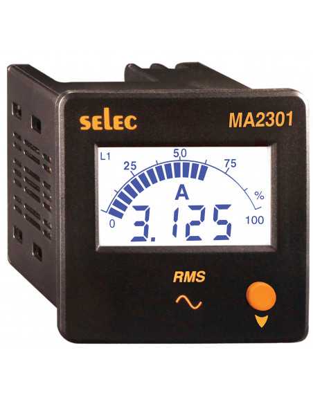 MA2301-110V-CU, LCD Ampere Meters
