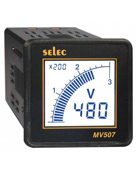 MV507-110V-CU, LCD Voltage Meters