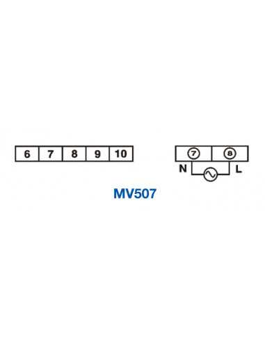 MV507-110V-CU, LCD Voltage Meters