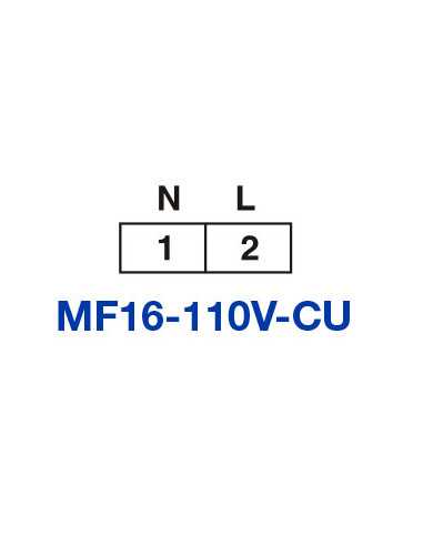 MF16-110V-CU, Frequency Meter