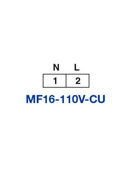 MF16-110V-CU, Frequency Meter