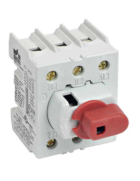 KU325N - 25 A Extended/Direct Handle Motor Disconnect Switch