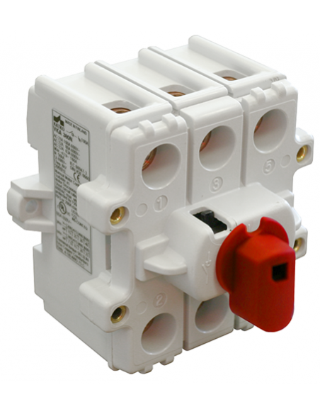 VKA380N - 80 A 3 pole Extended/Direct Handle Motor Disconnect Switch
