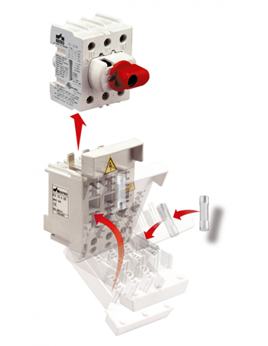 Fuse Holder- KKV 332 - Motor Disconnect Switch