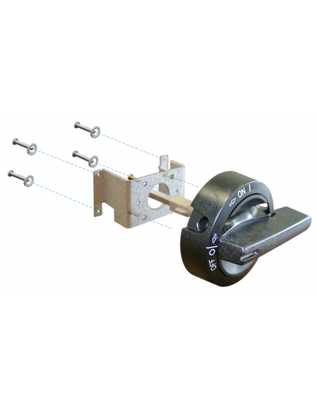 OKA/VKA Door Mounting Kit - OKA/VKA4P 2.V Y/R - Motor Disconnect Switch