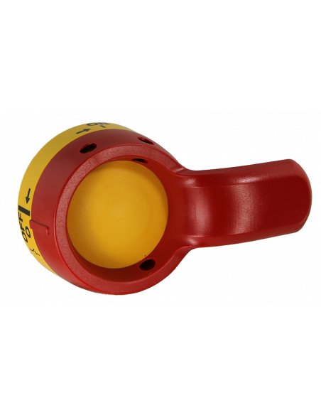 Yellow/Red Extended Handle - LKX100YR - 200A Motor Disconnect Switch