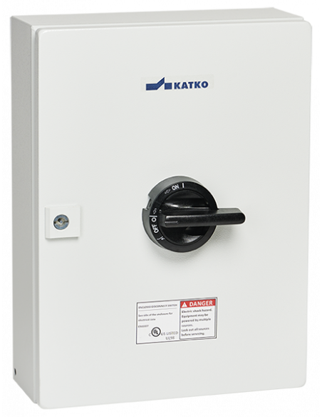 KET4100UL98 - UL98 Motor Disconnect Switch - Sheet Metal Enclosure