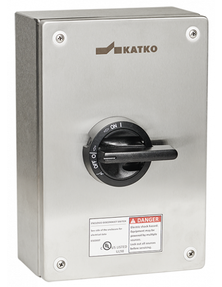 KER460UL98 - UL98 Motor Disconnect Switch - Stainless Steel Enclosure