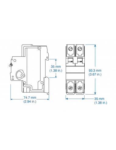2G5UM - DLS8 - UL508 Listed Manual Motor Controllers “Suitable as Motor Disconnect”